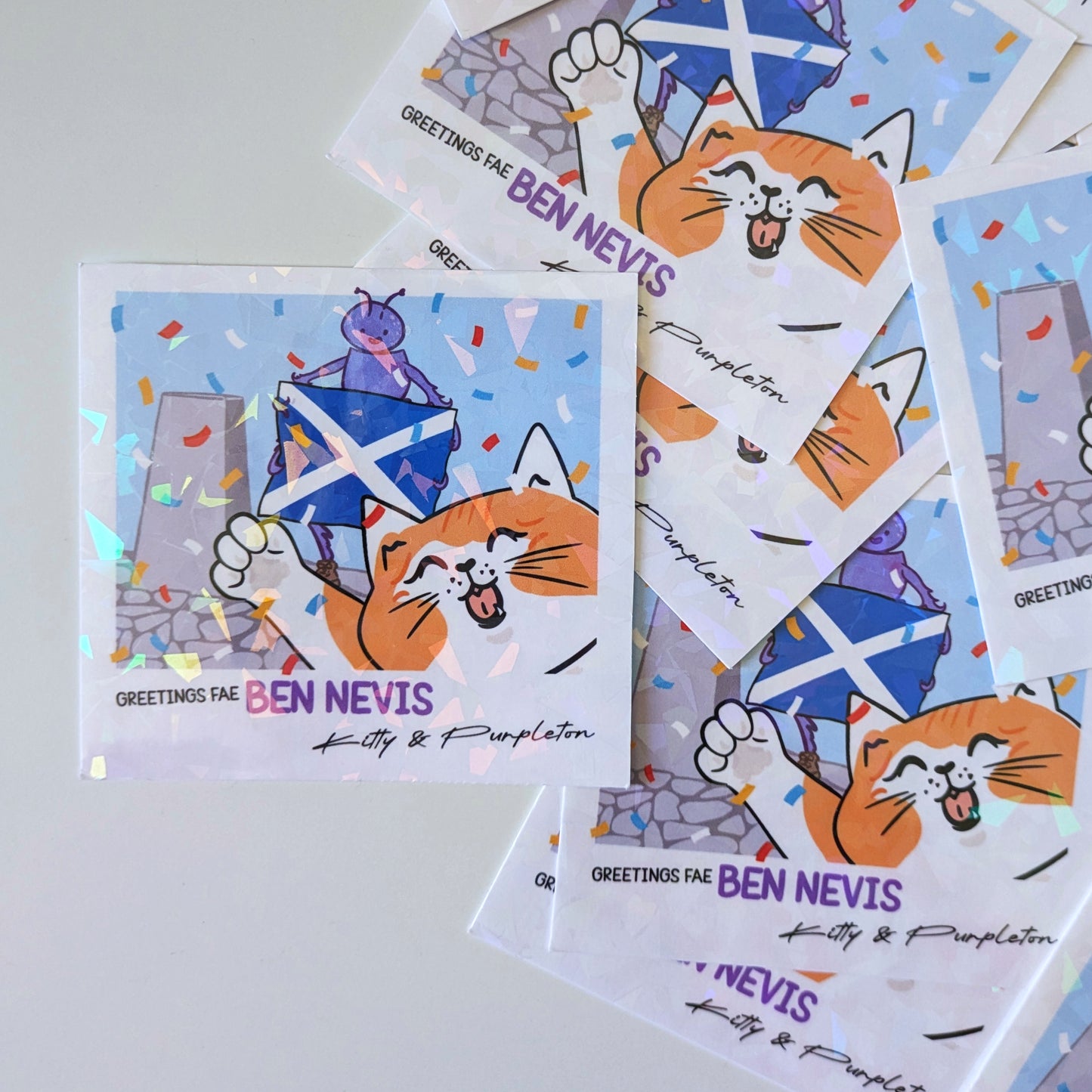 Ben Nevis Holographic Sticker 6