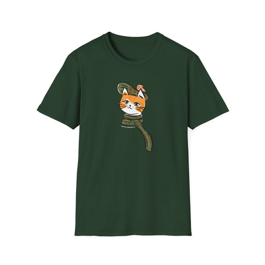 Bonnie Wee Kitty T-Shirt - Forest Green 1