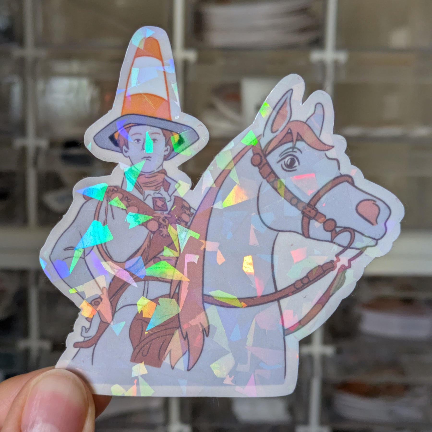Duke of Wellington Holographic Sticker 1