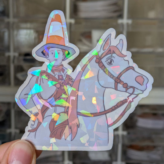Duke of Wellington Holographic Sticker 1