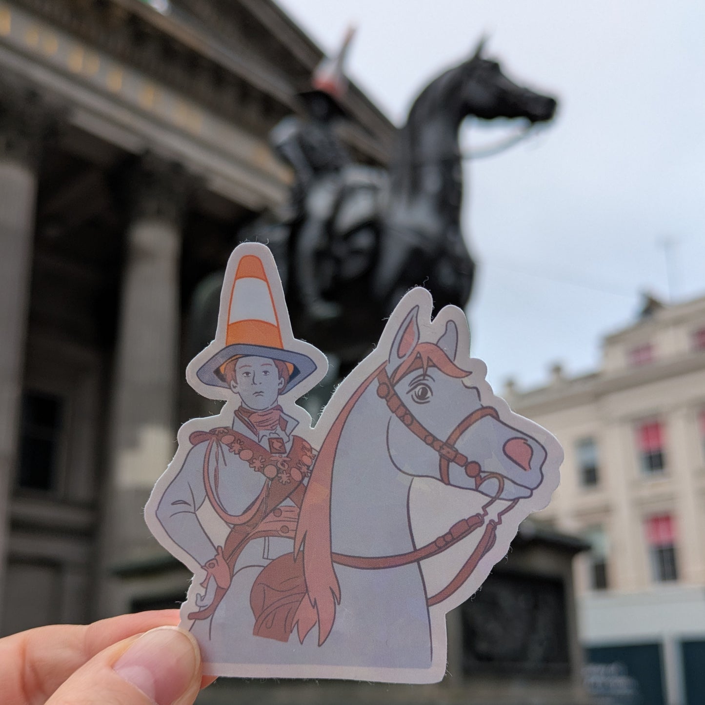 Duke of Wellington Holographic Sticker 2