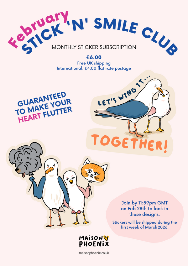 February Stick 'n' Smile Club