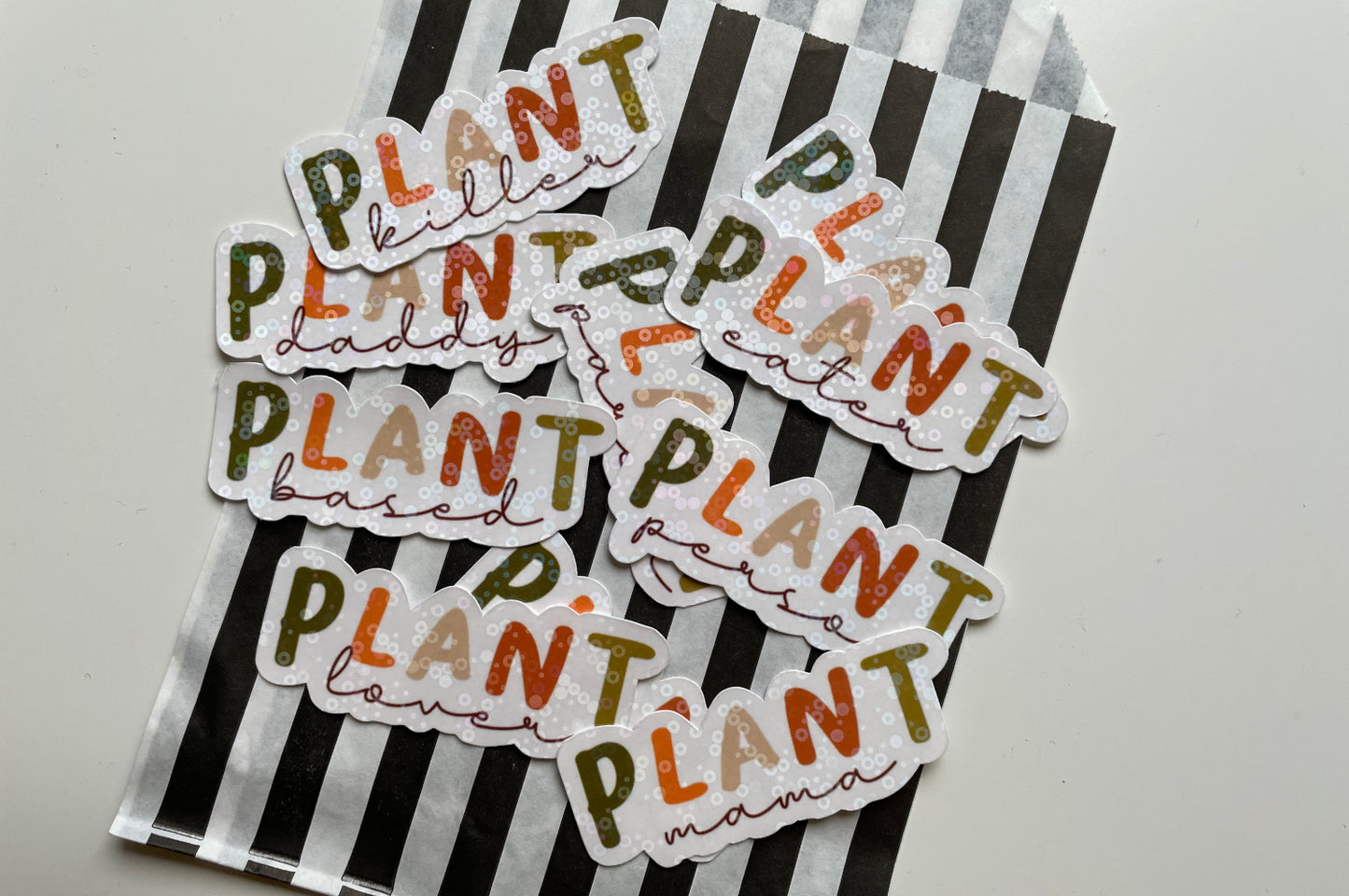 Holographic Plant Humans Sticker 1