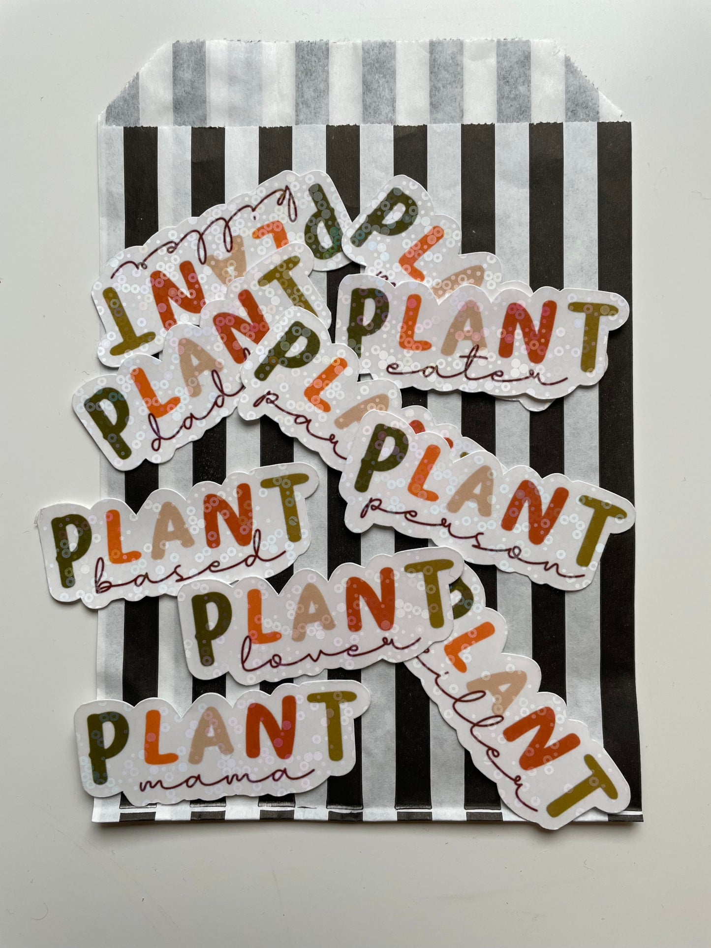 Holographic Plant Humans Sticker 11