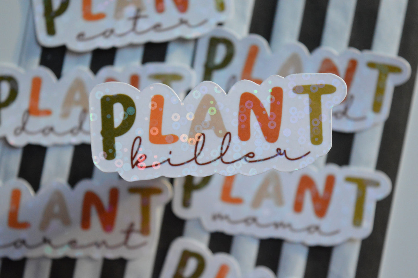 Holographic Plant Humans Sticker 5