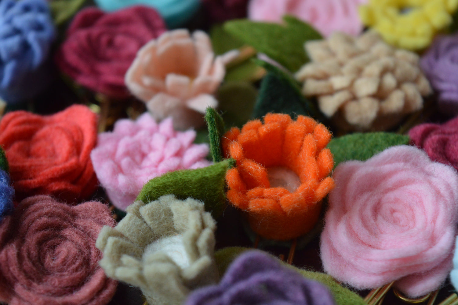 Mystery Felt Flower Paperclip 3
