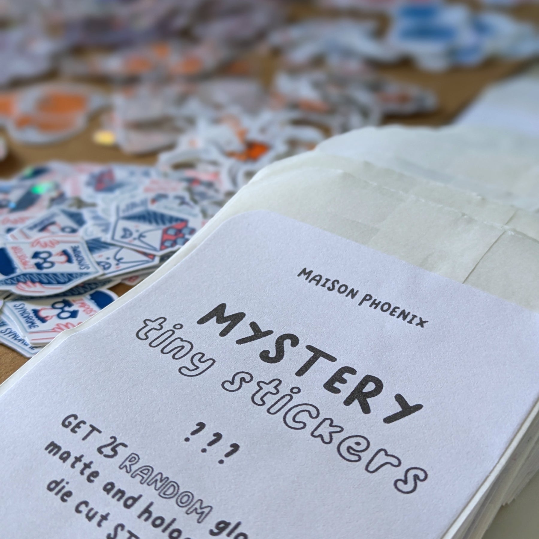 Mystery Tiny Stickers Pack 4
