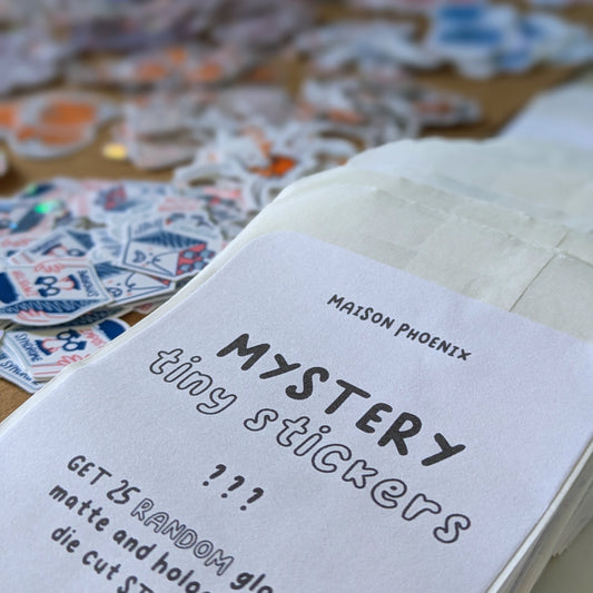 Mystery Tiny Stickers Pack 4