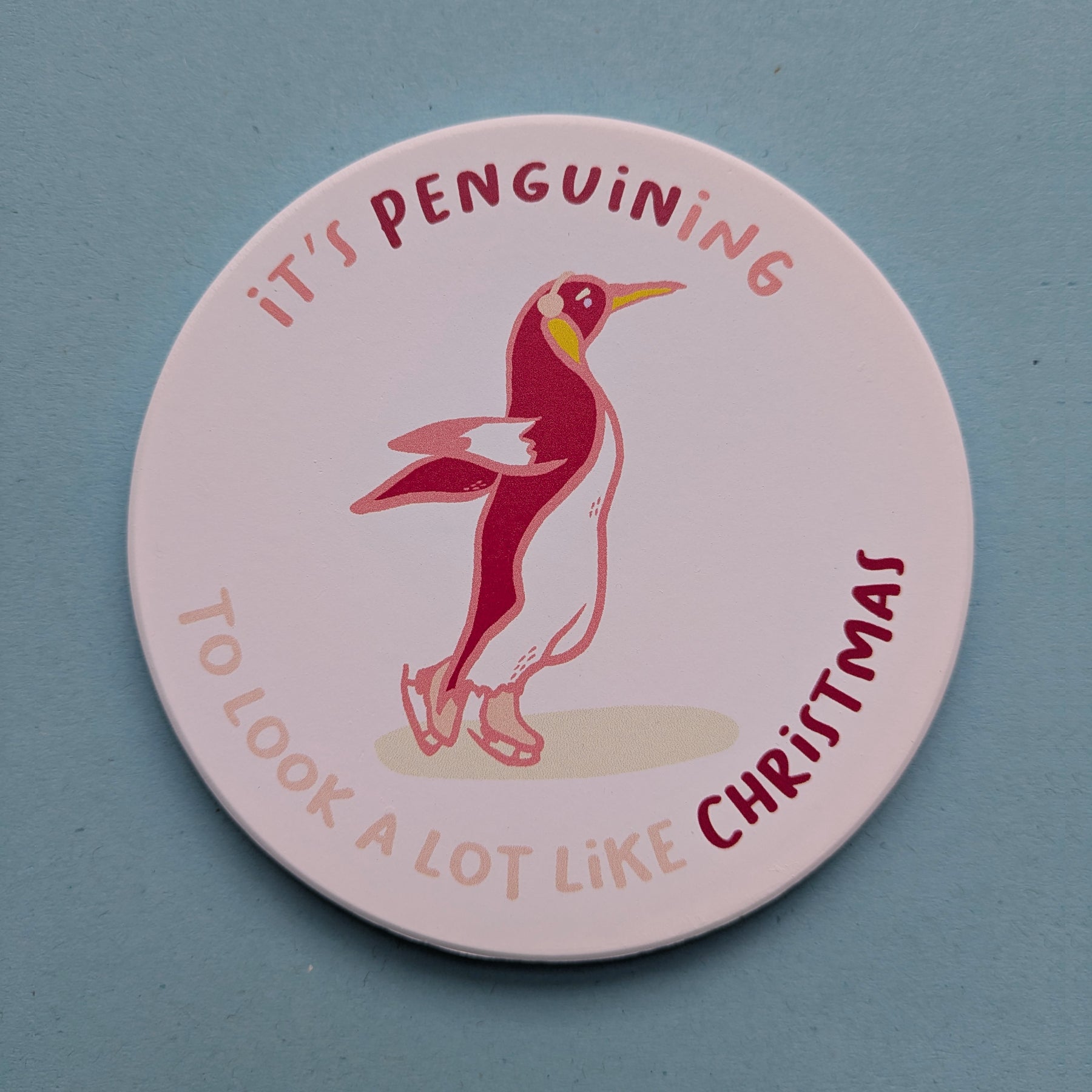 Penguin Ceramic Coaster