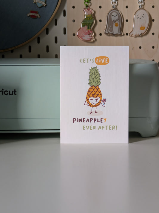 Pineapple Greeting Card 1