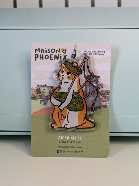 Piper Kitty Keyring 1