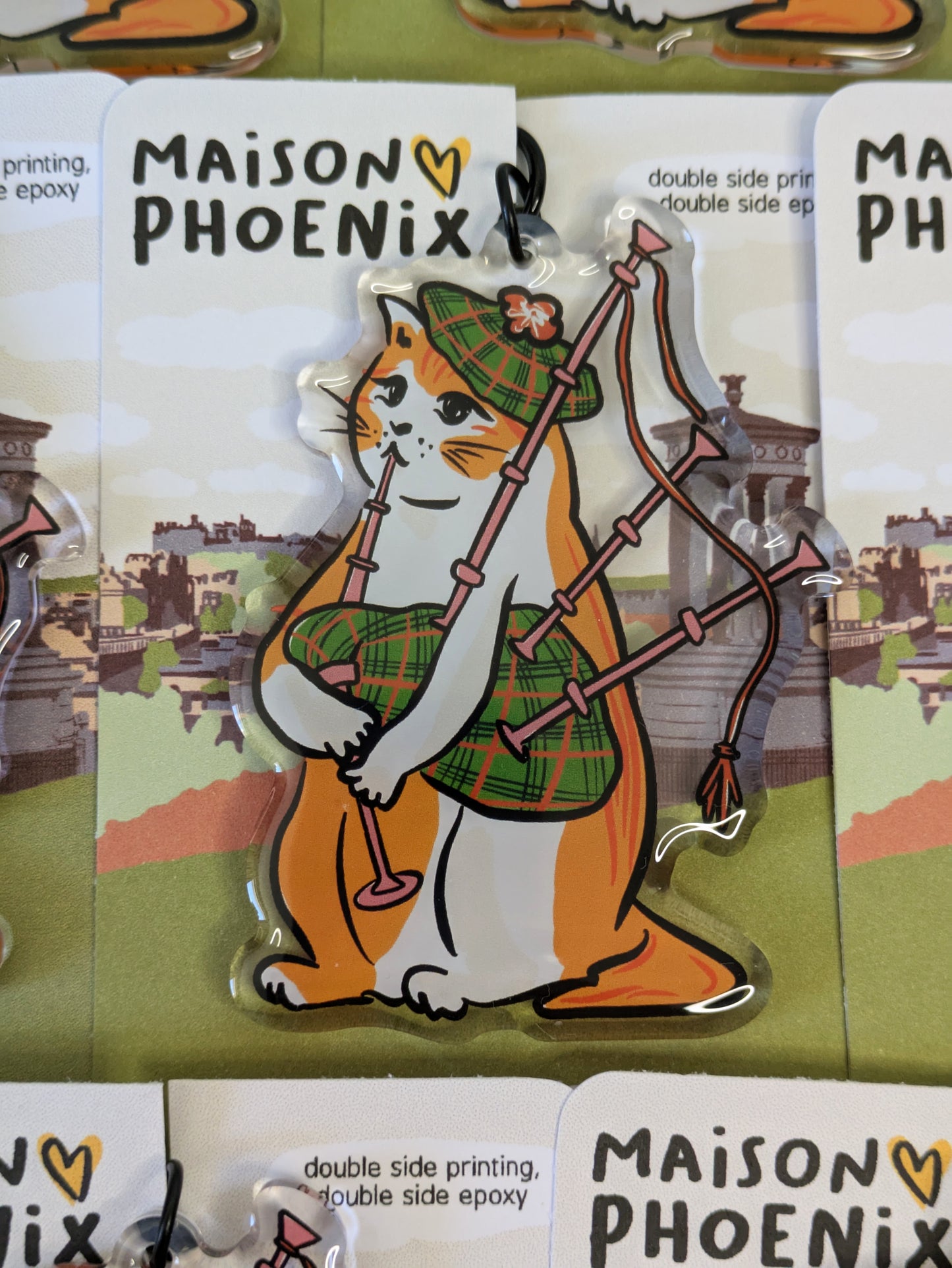 Piper Kitty Keyring 2