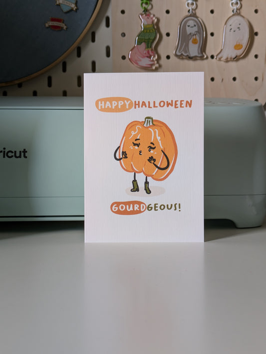 Pumpkin Greeting Card 1