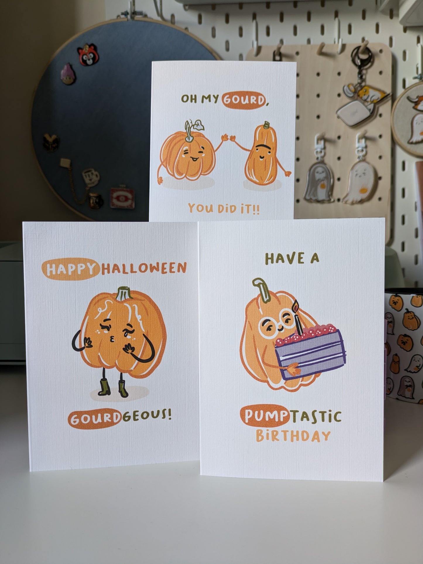 Pumpkin Greeting Cards 2