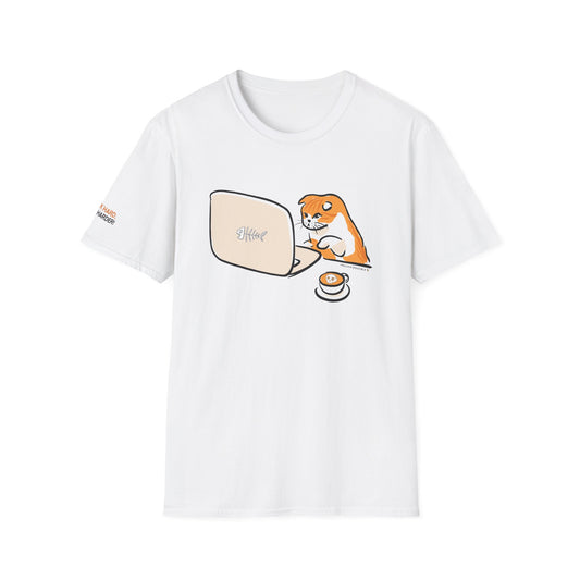 Purr Boss Kitty T-Shirt - White 1