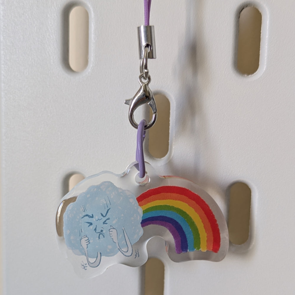 Rainbow Acrylic Charm 1