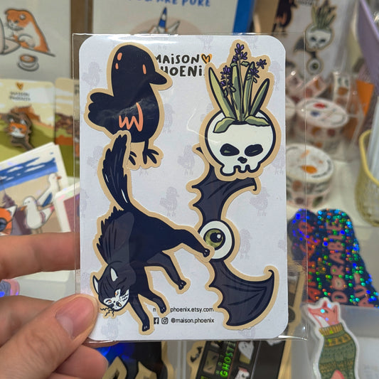 Spooky Kitty Sticker Pack