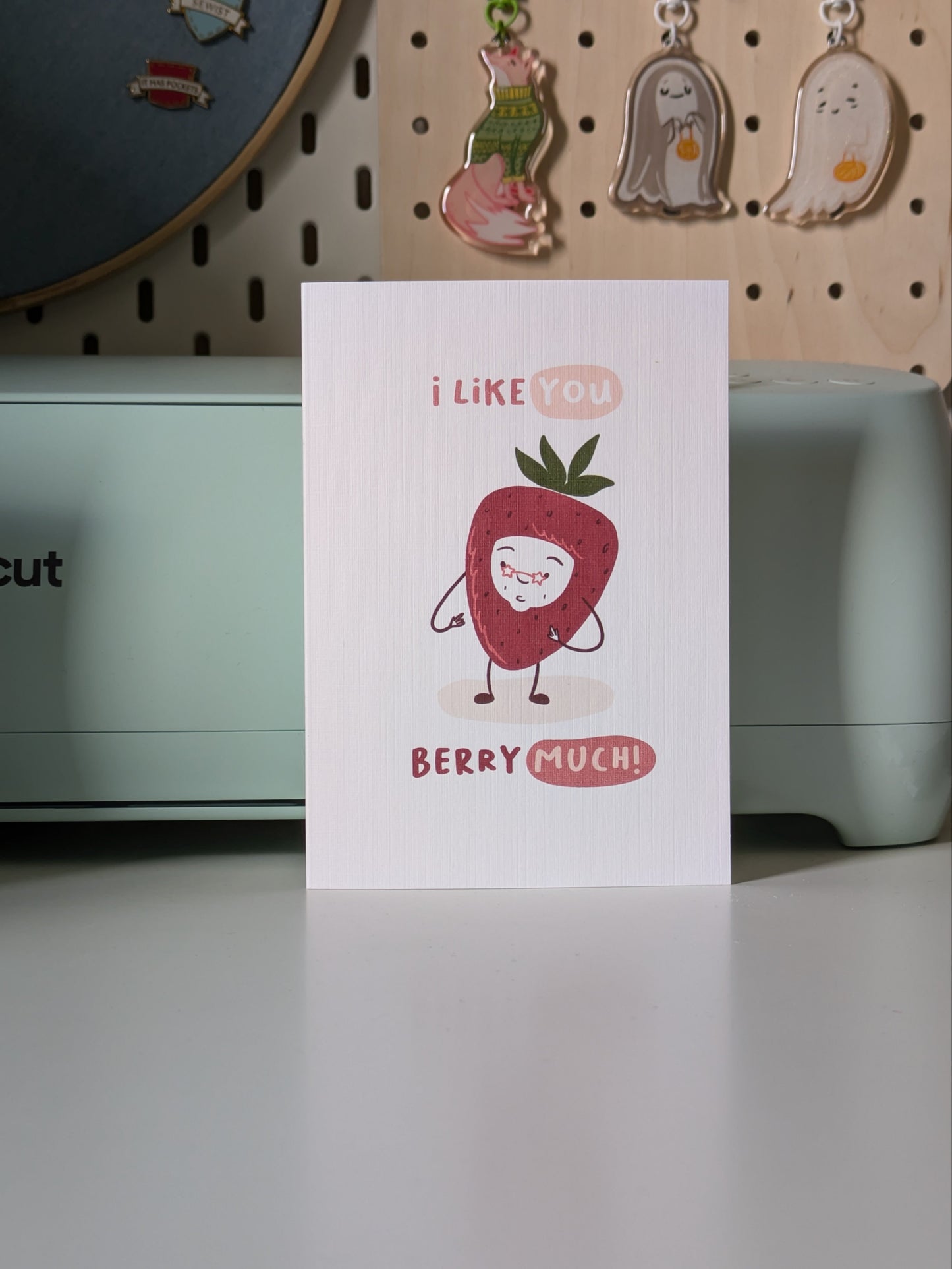 Strawberry Greeting Card 1