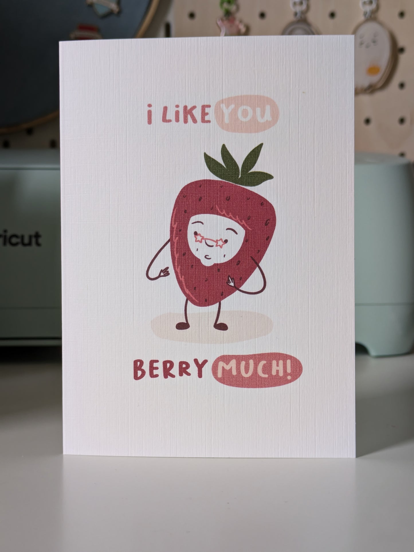 Strawberry Greeting Card 2