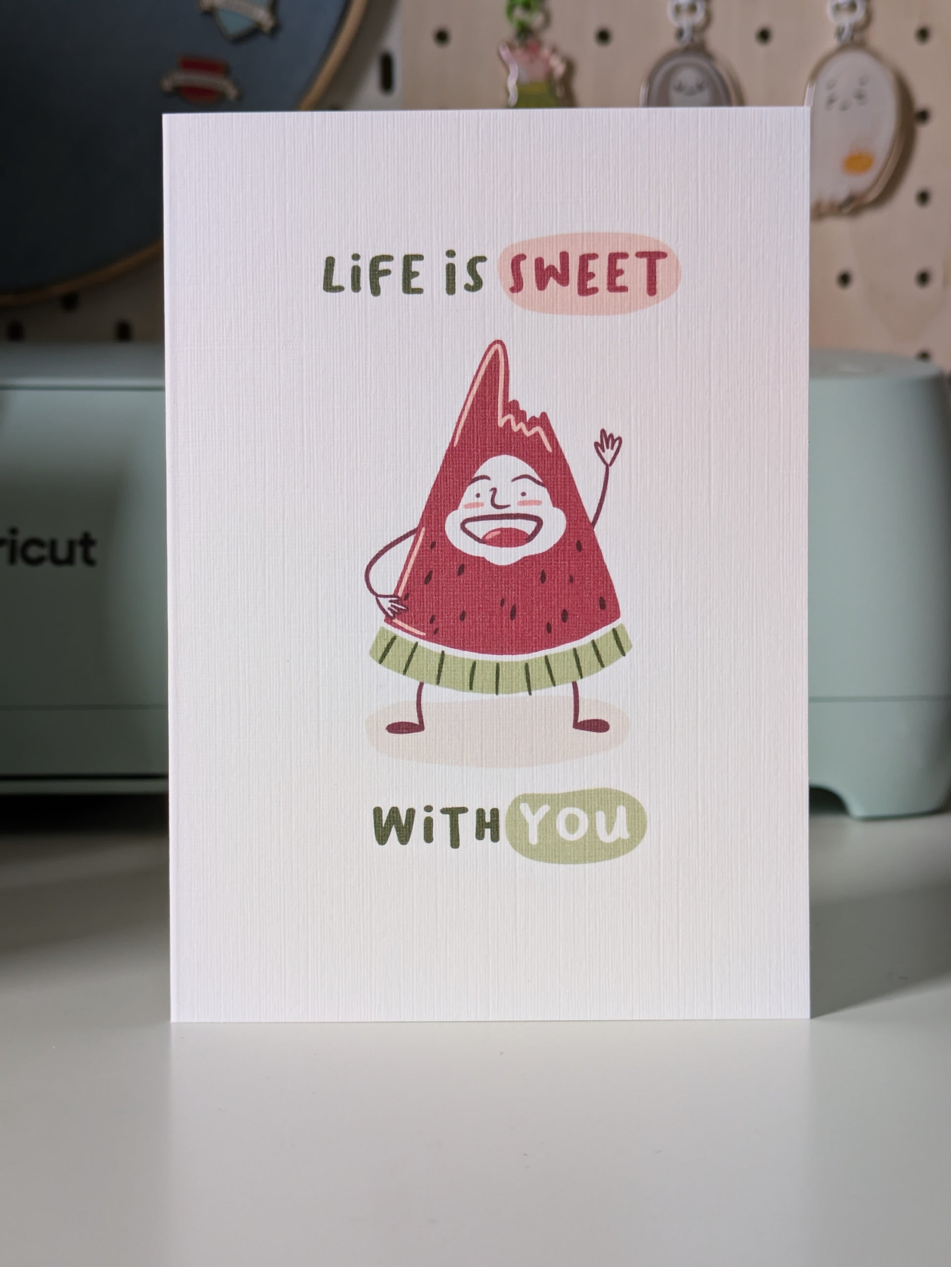 Watermelon Greeting Card 3