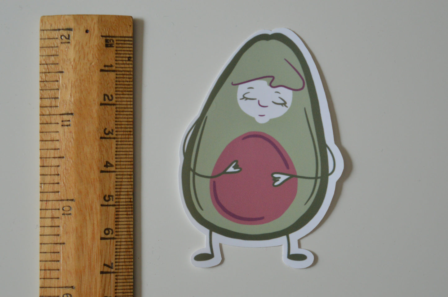 Avocado Sticker 3