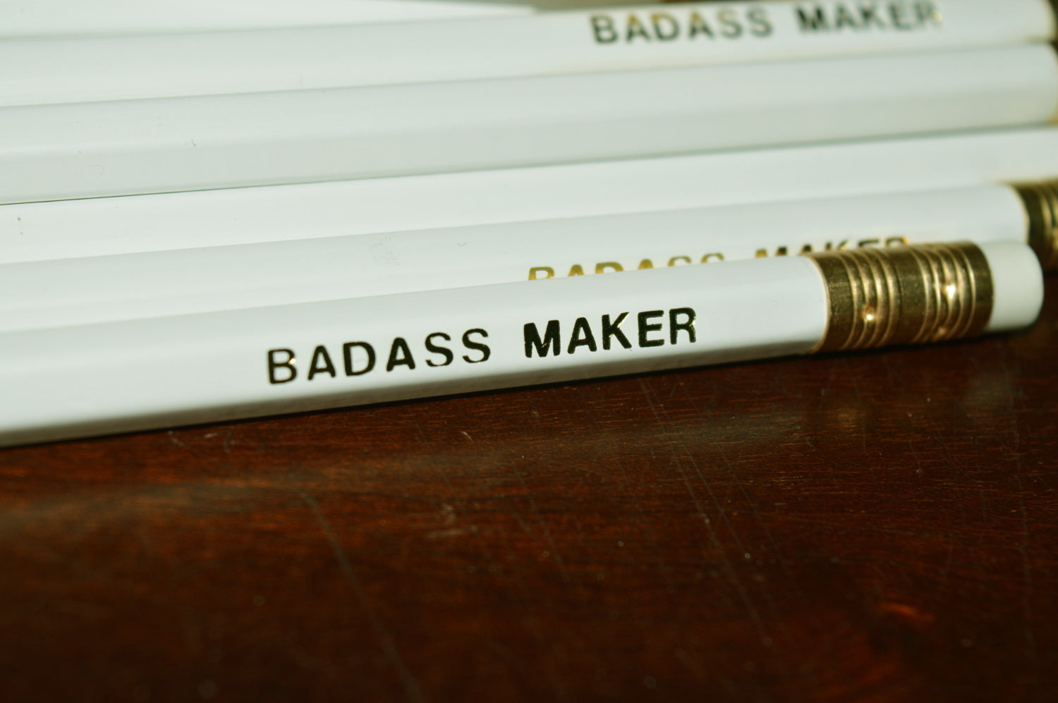 Badass Maker White Pencil 2