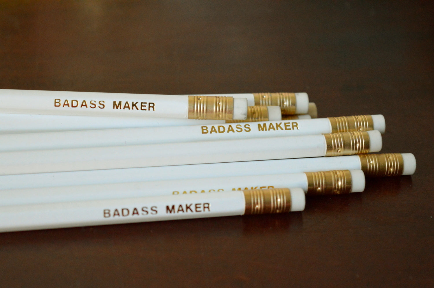 Badass Maker White Pencil 4