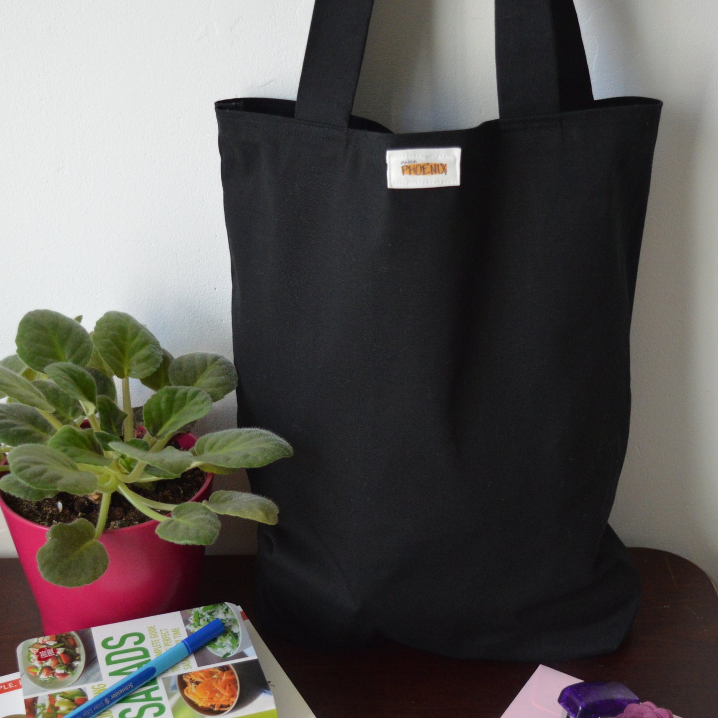 Black Tote Bag 1