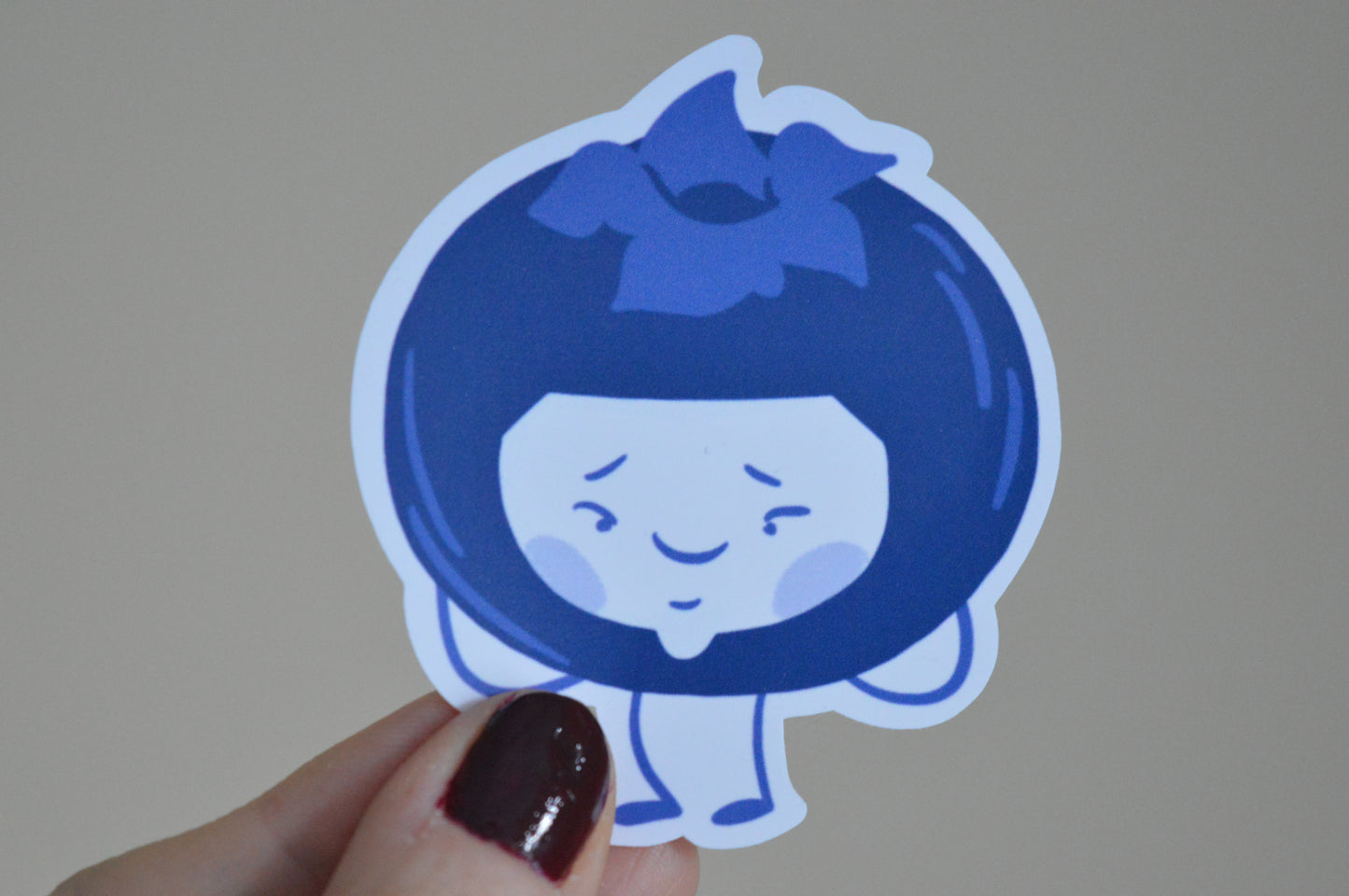 Blueberry Sticker 2