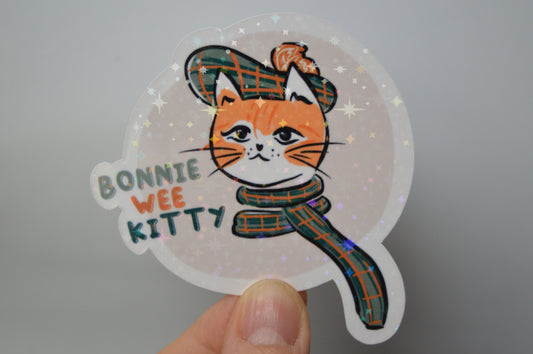 Holographic Bonnie Kitty Sticker 1