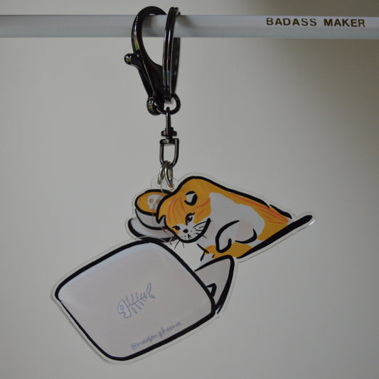 Boss Kitty Keyring 1