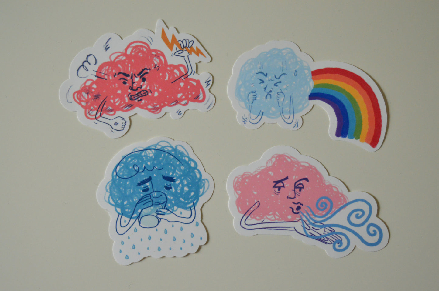 Clouds Sticker Pack 8