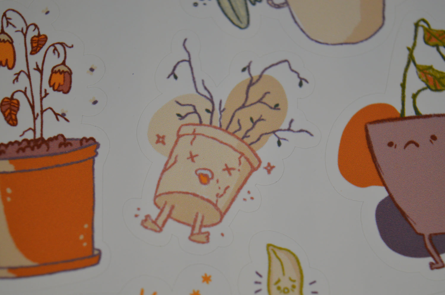 Doomed Plants Sticker Sheet 6