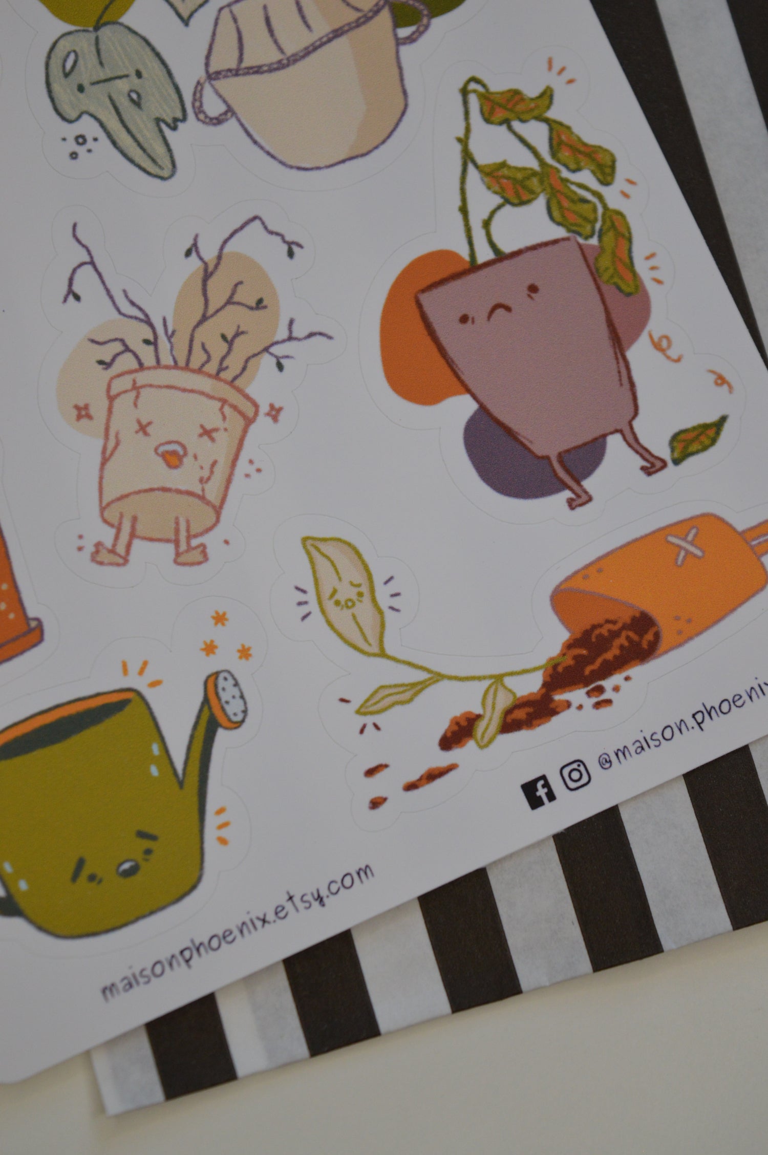Doomed Plants Sticker Sheet 11