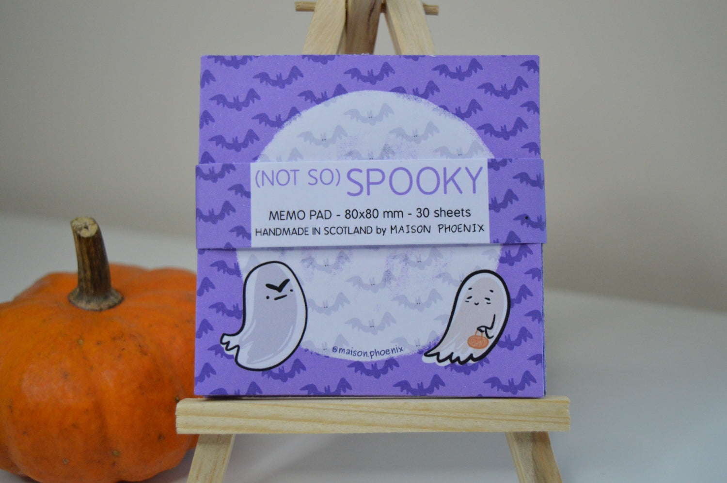 Halloween Ghosts Memopad 1