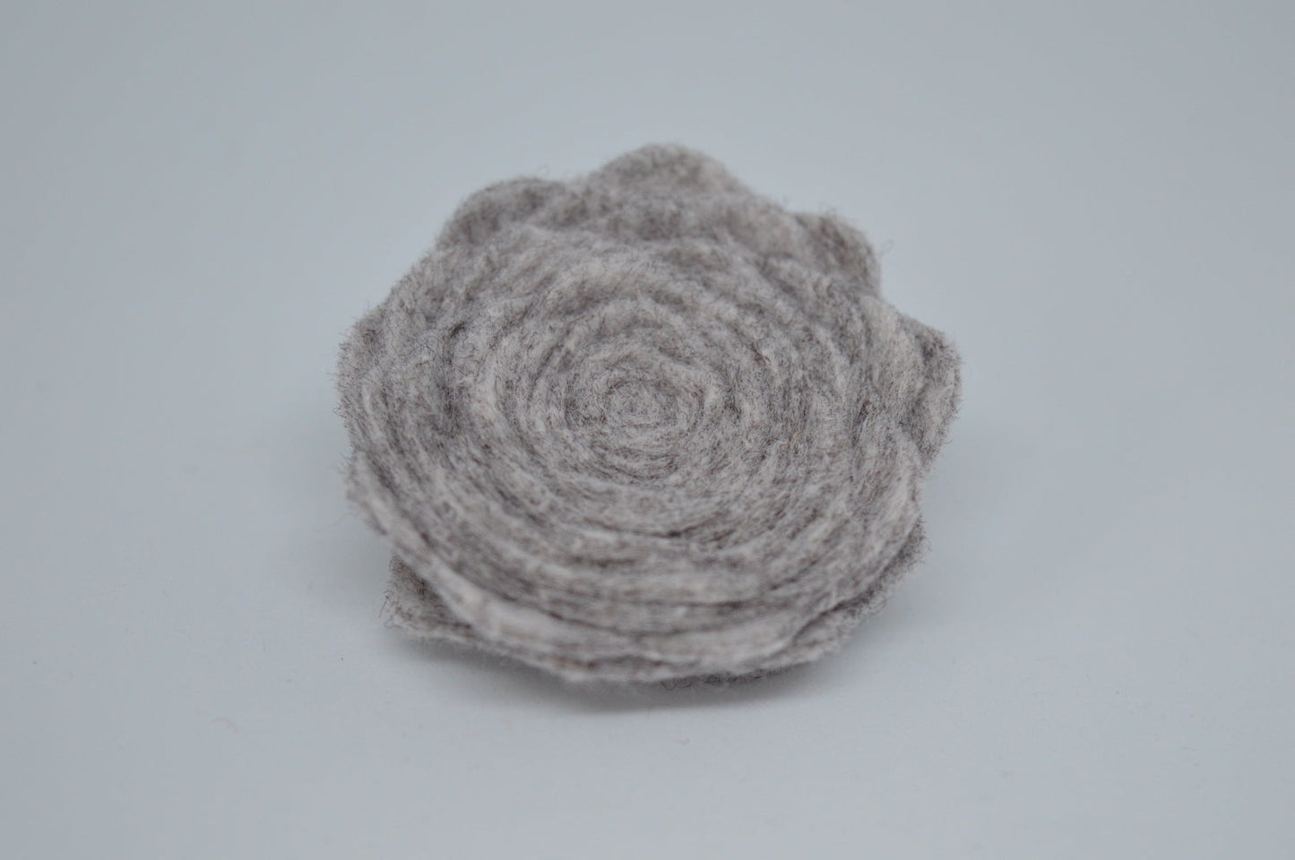 Cobble Felt Flower Brooch