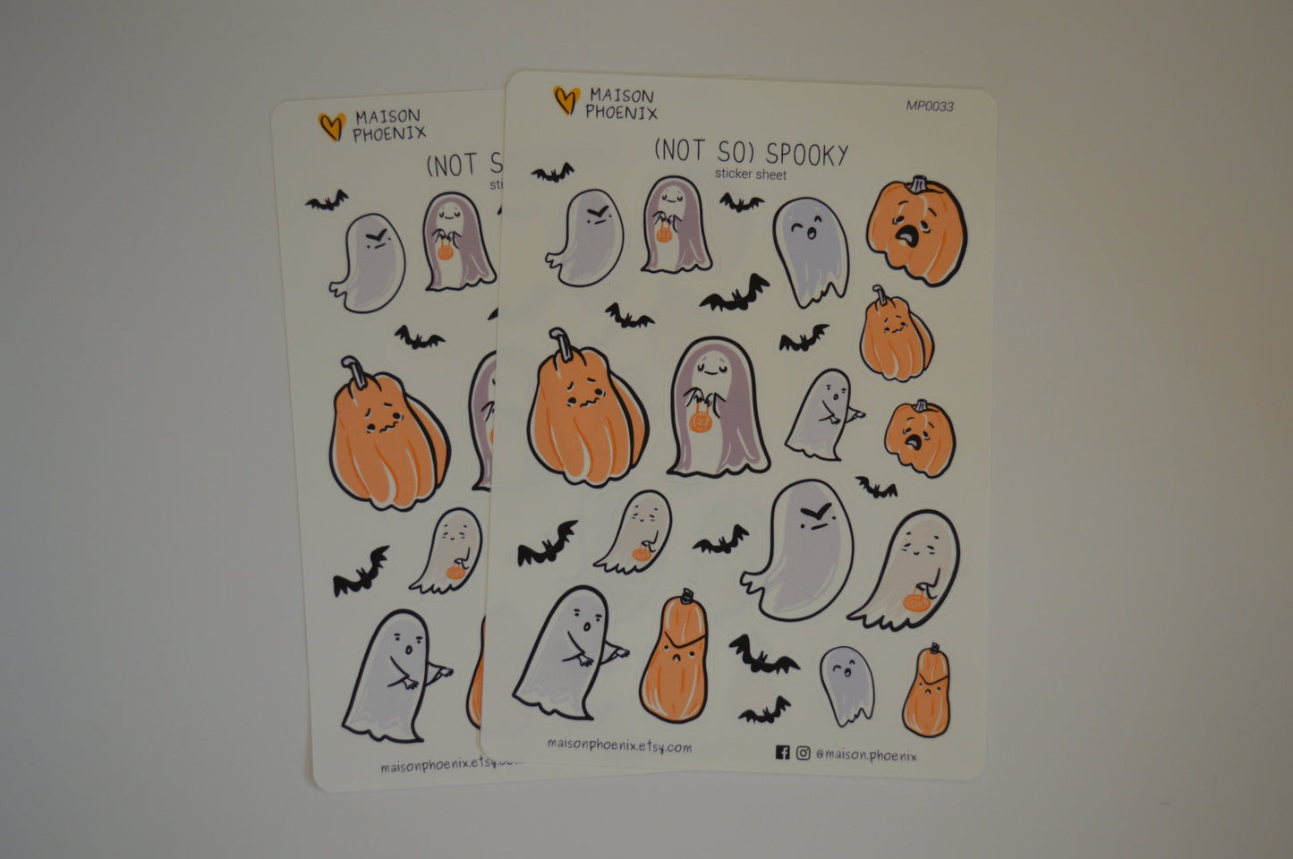 Halloween Spooky Sticker Sheet 9