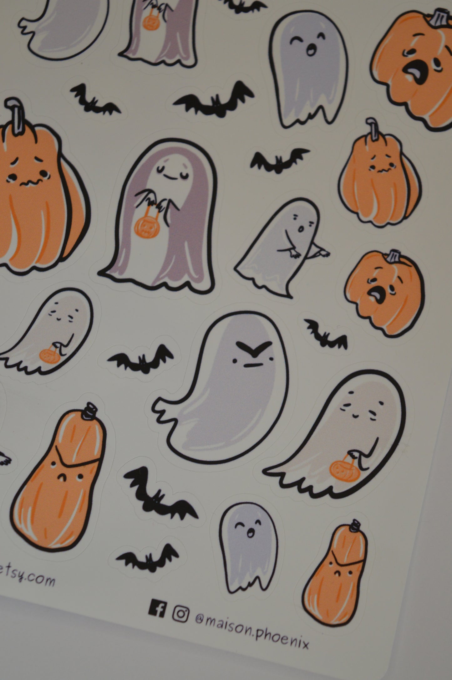 Halloween Spooky Sticker Sheet 7