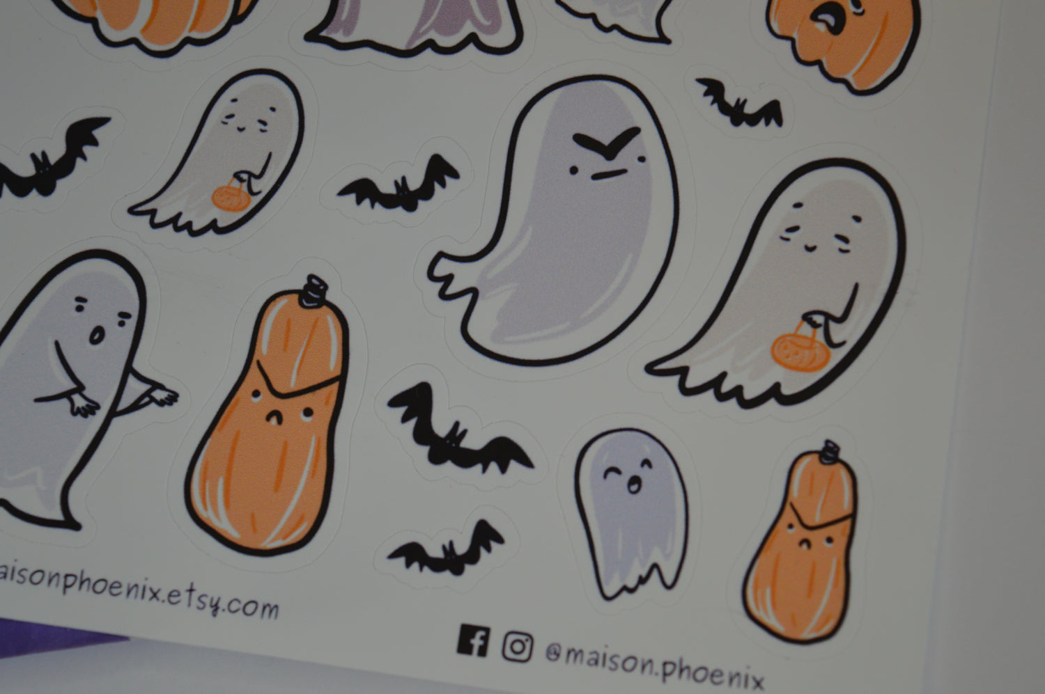 Halloween Spooky Sticker Sheet 3