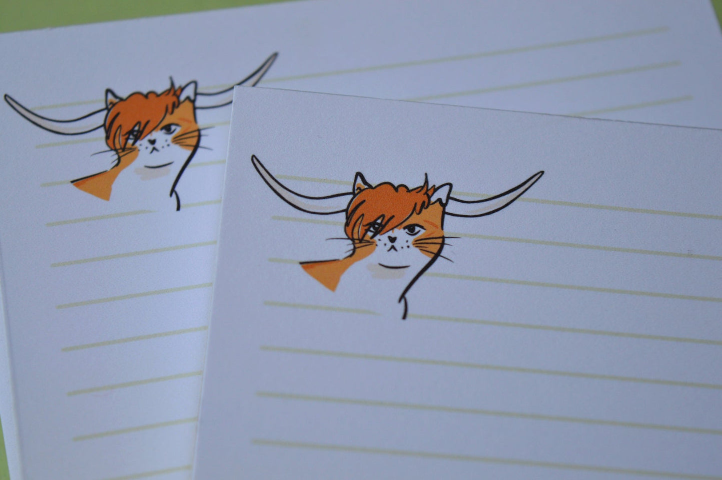 Highland Cat Notepad 2