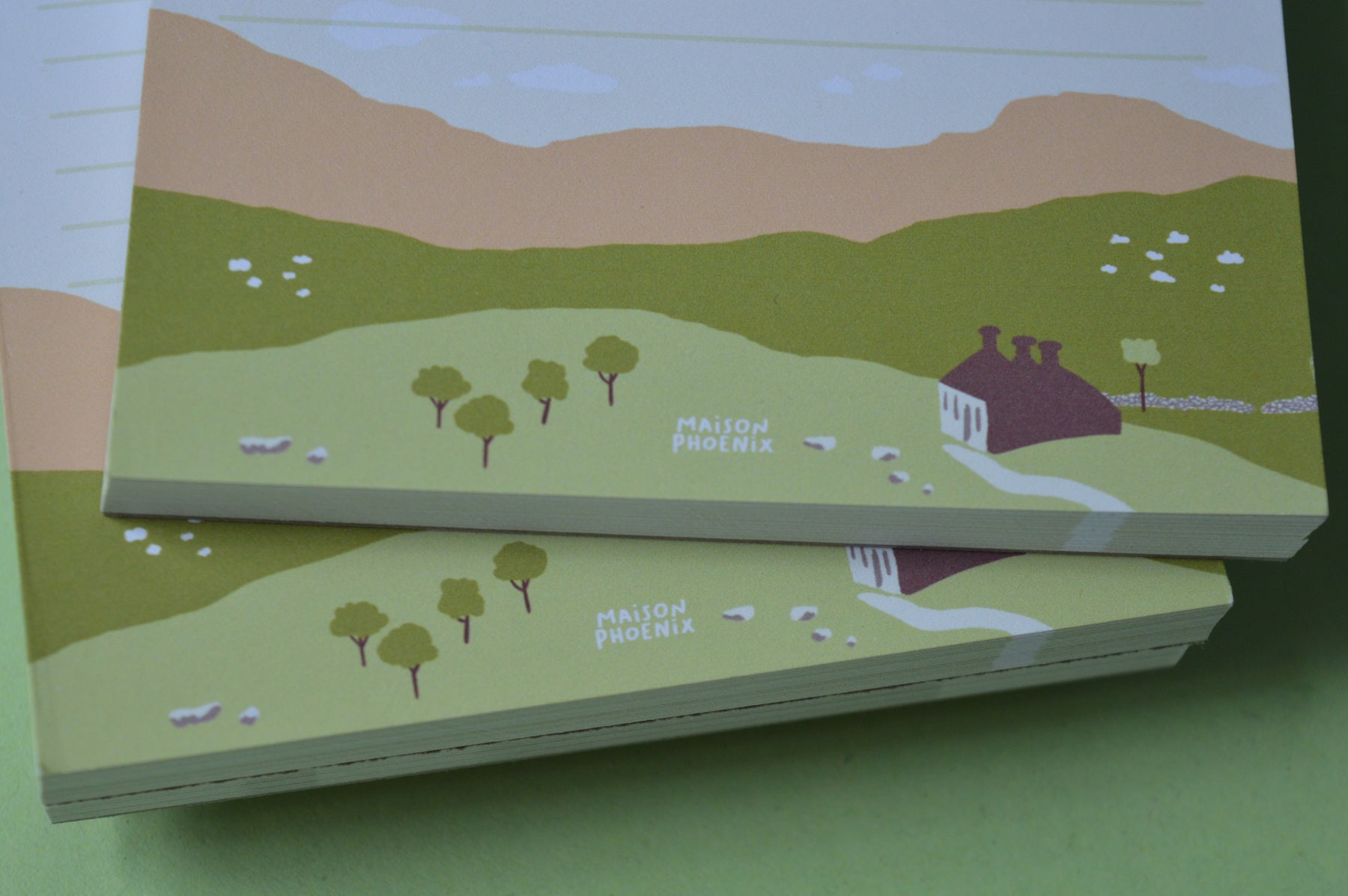 Highland Cat Notepad 3