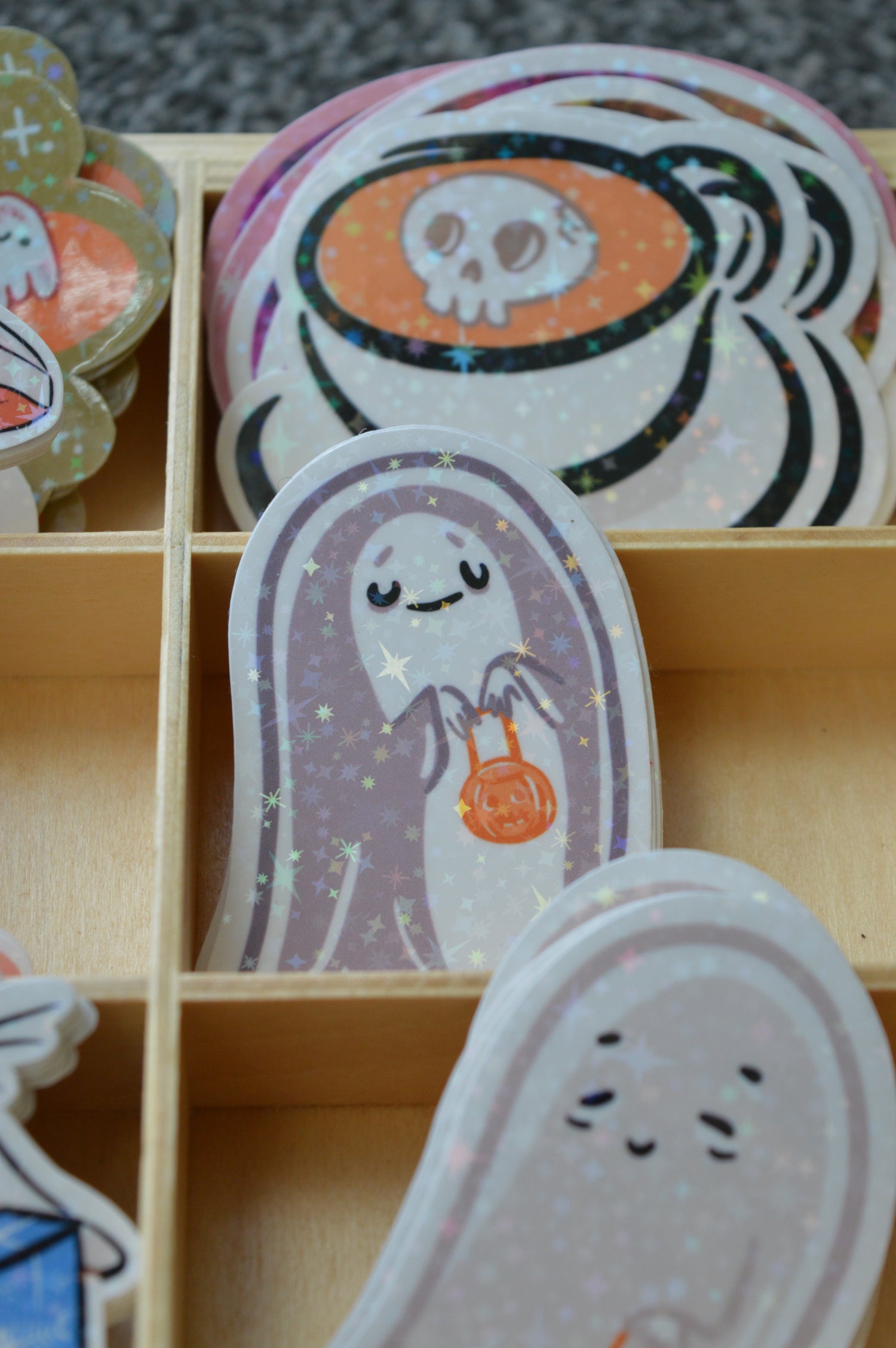 Holographic Ghost Sticker (Ghostie) 3