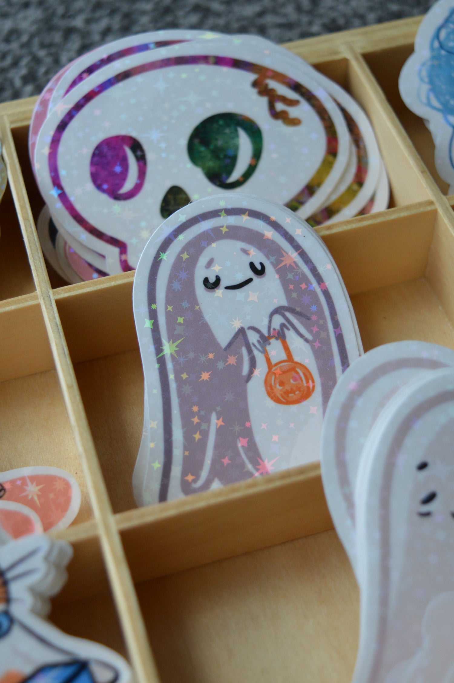 Holographic Ghost Sticker (Ghostie) 4