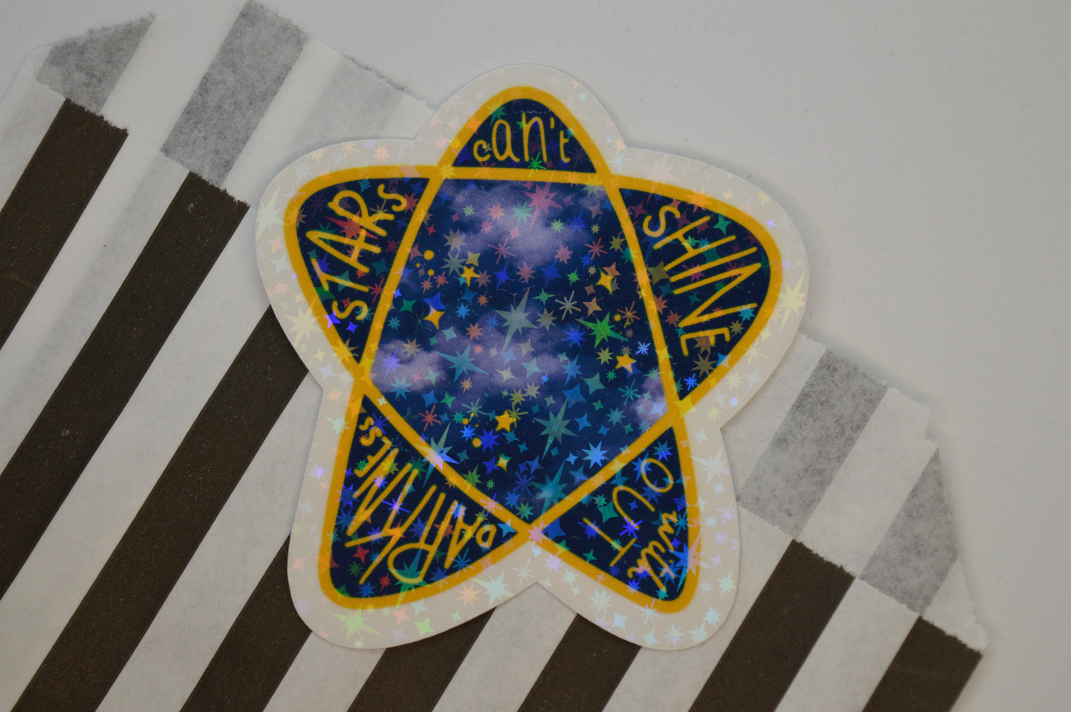 Holographic Star Sticker 3