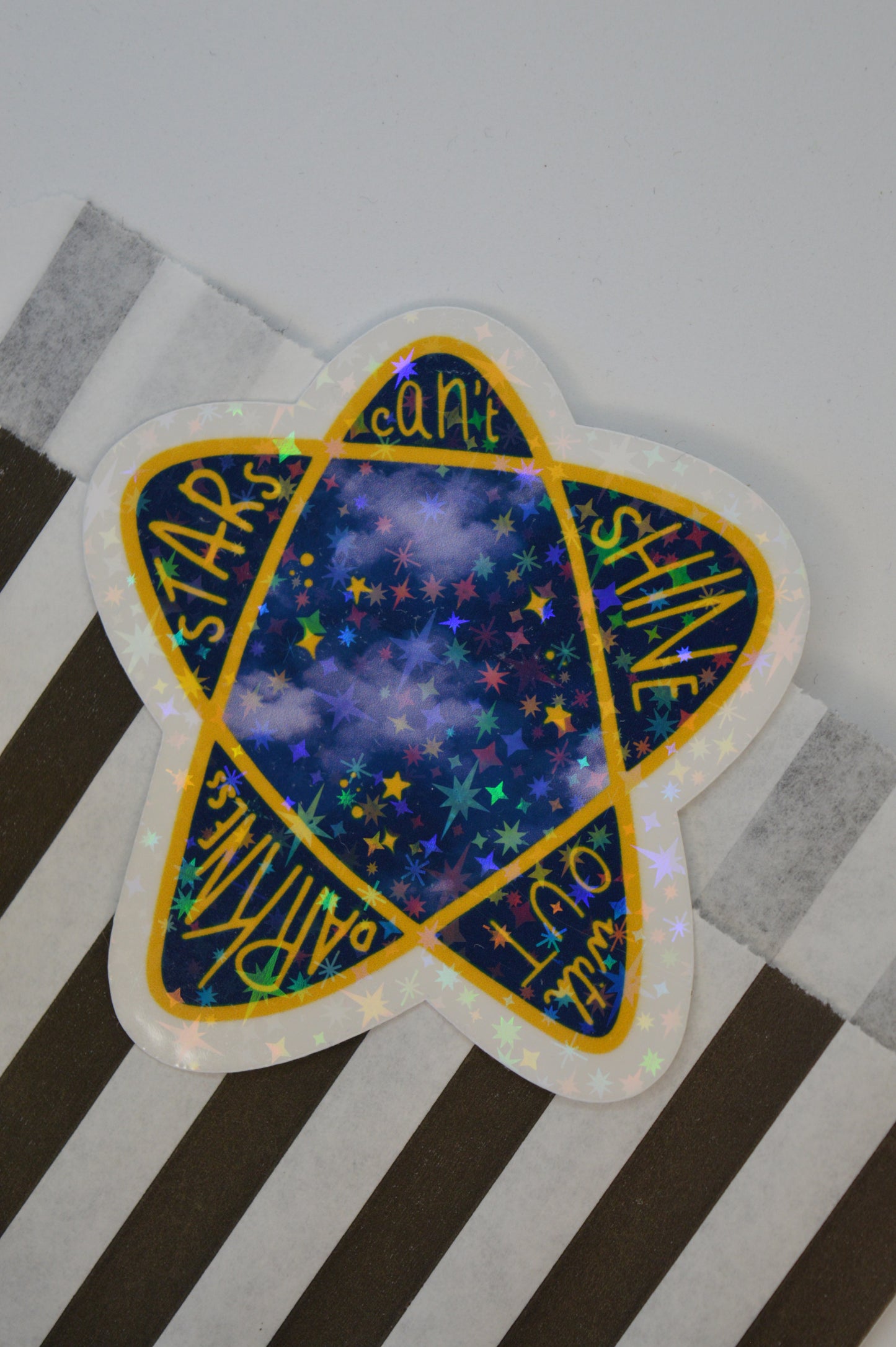 Holographic Star Sticker 4