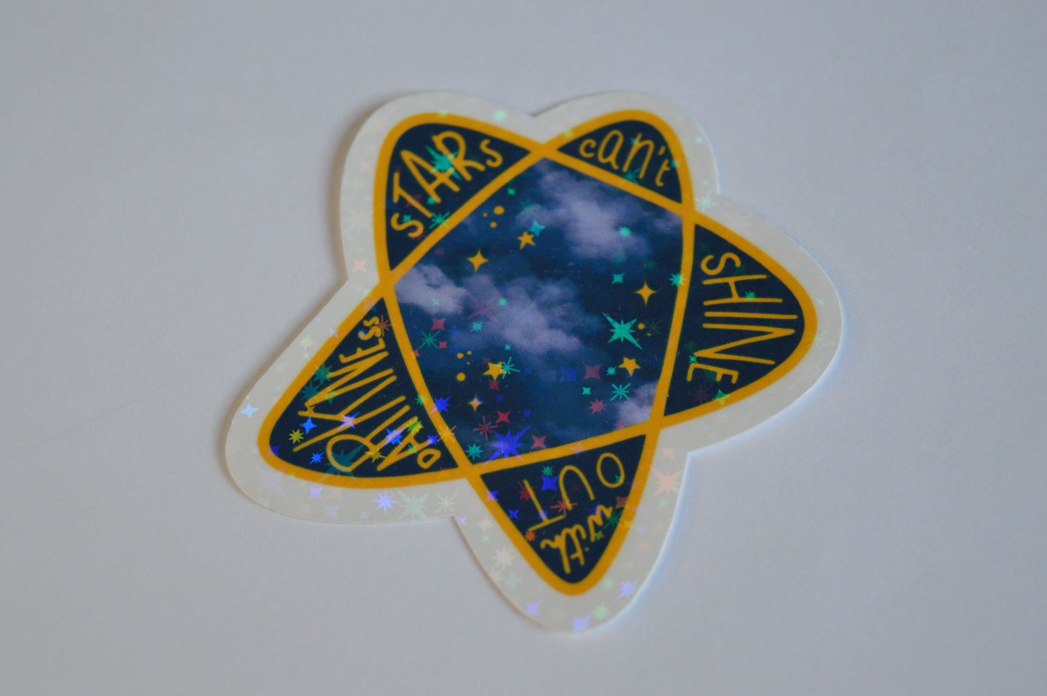 Holographic Star Sticker 6