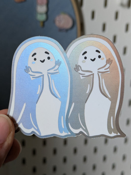 Mirror Ghosties Sticker 3