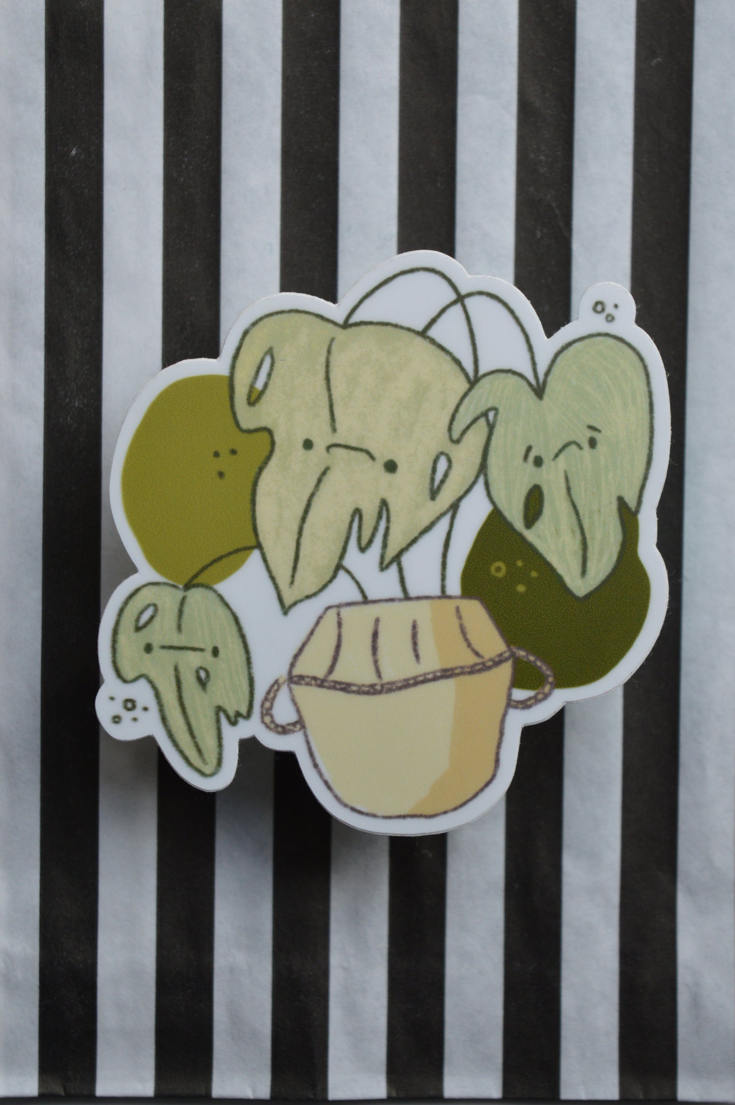 Monstera Sticker 3