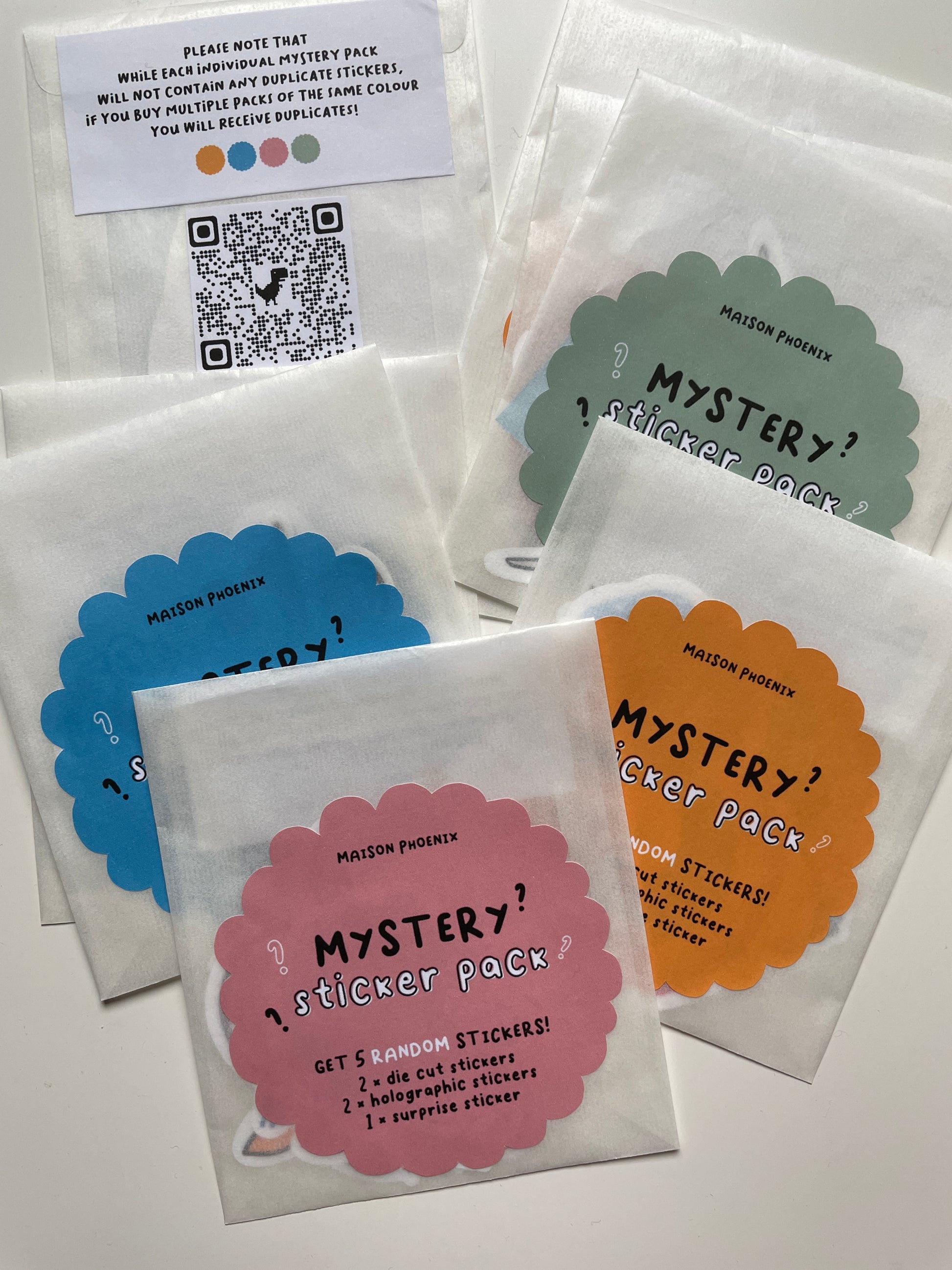 Mystery Sticker Pack 4