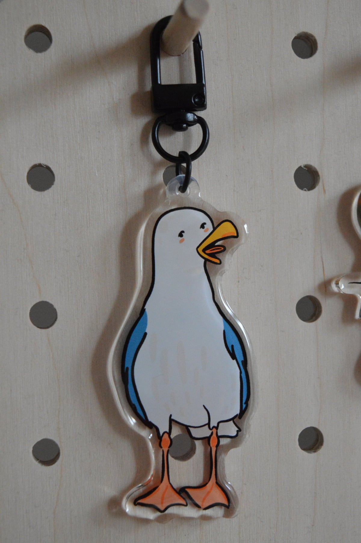 Nibbles Seagull Keyring